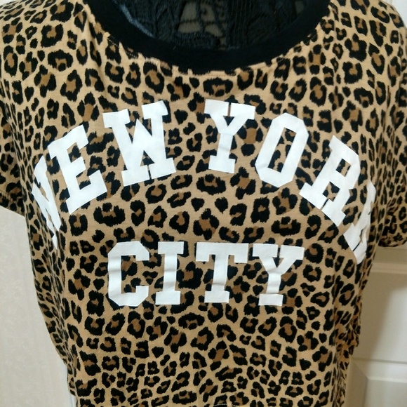 Animal print crop tee - Picture 2 of 4